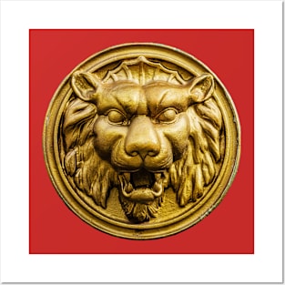 Lion mask Posters and Art